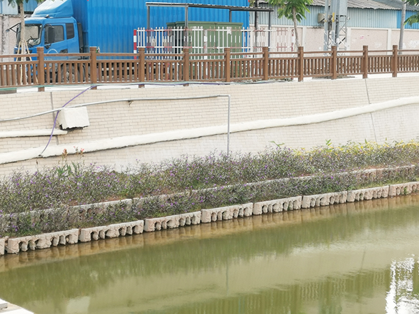 河坝植栽型生态挡墙砌...